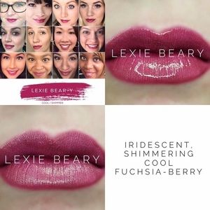 Lexie Bear-y LipSense- Factory sealed. Iridescent Shimmering cool fuchsia Berry